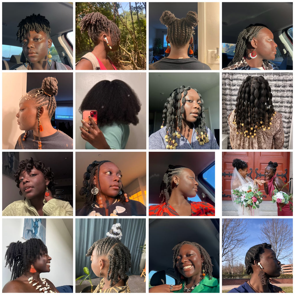 5 years of natural hairstyles