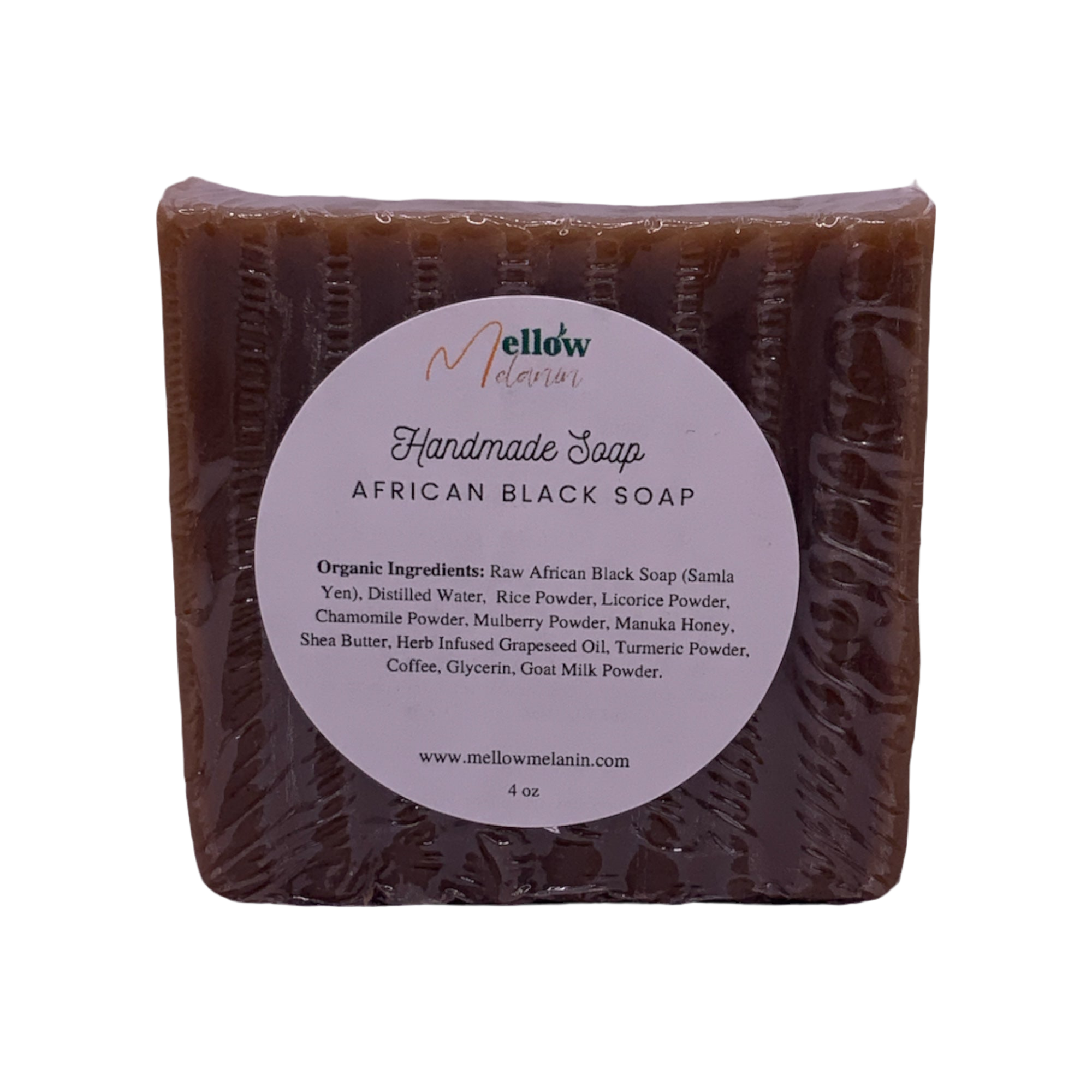 African Black Soap Bar